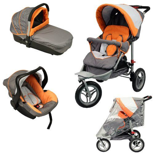 poussette combinee 3 roues