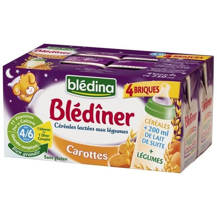 Nestle Bebe Ptit Souper Lait Carottes Riz Soupe Du Soir Des 6 Mois 2 X 250ml Nestle Bebe Ptit Souper Lait Carottes Riz Soupe Du Soir Des 6 Mois 2 X 250ml
