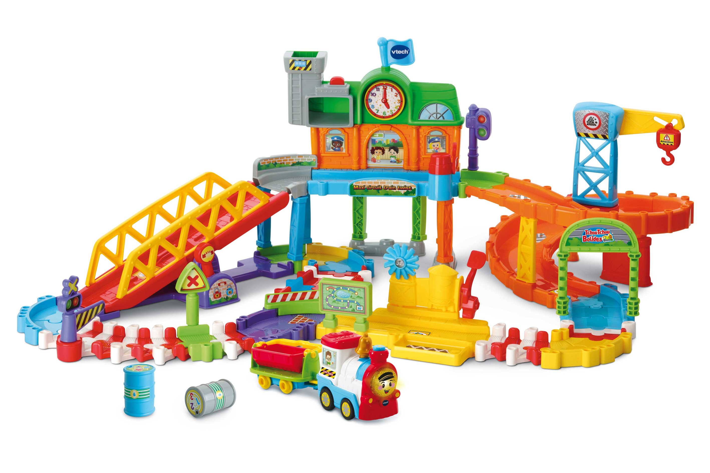 trotteur vtech train