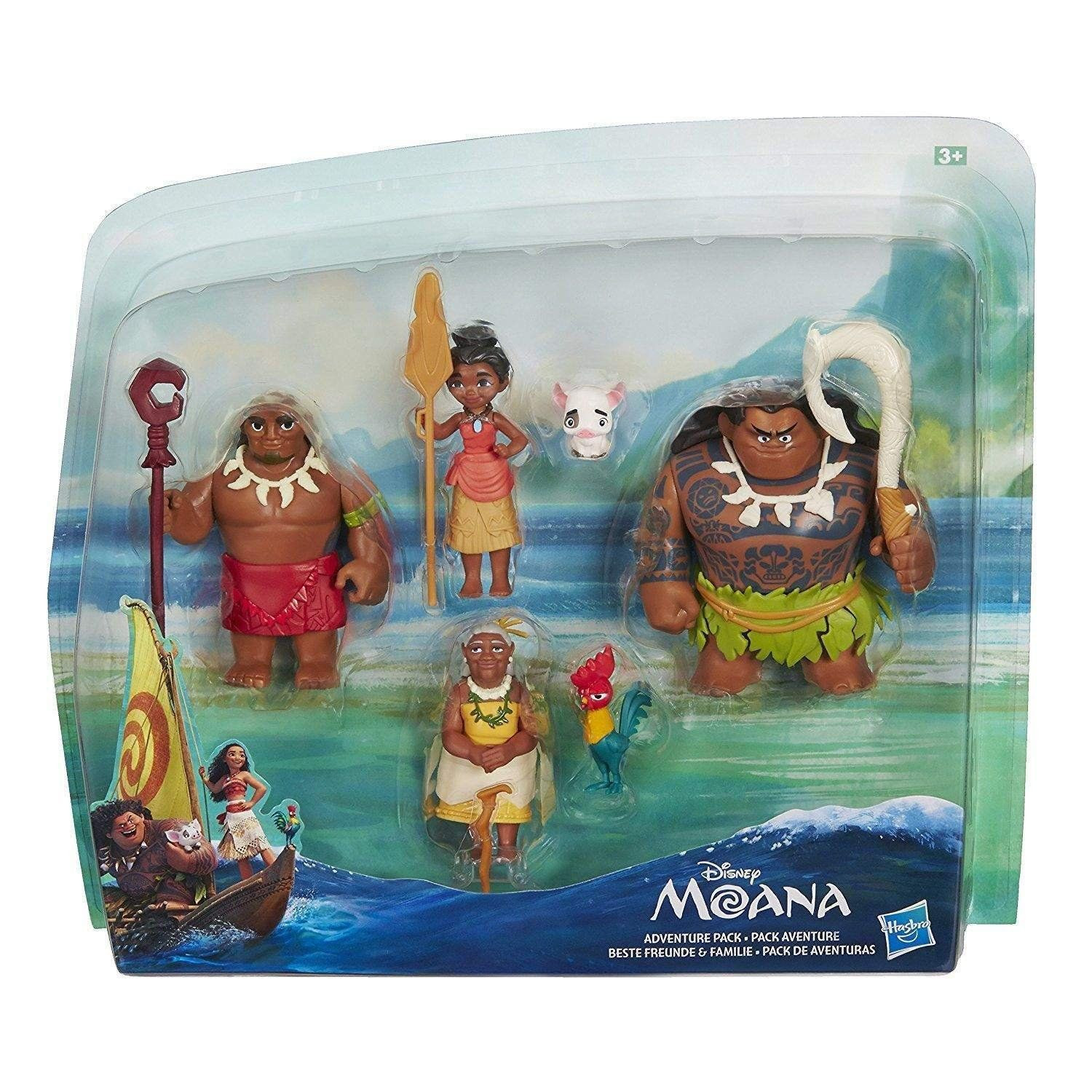 livre vaiana avec figurine