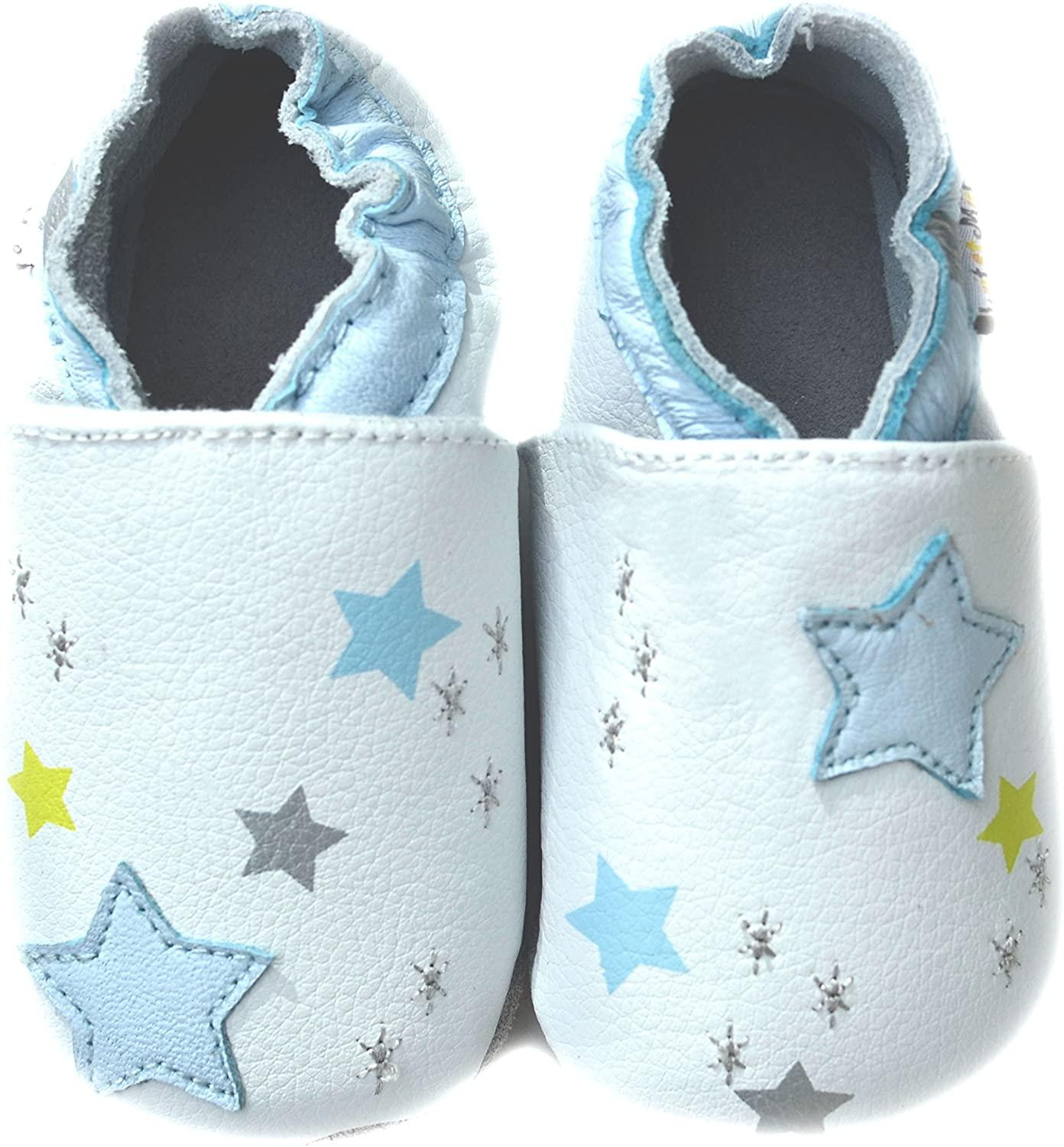 chaussons cuir lait et miel