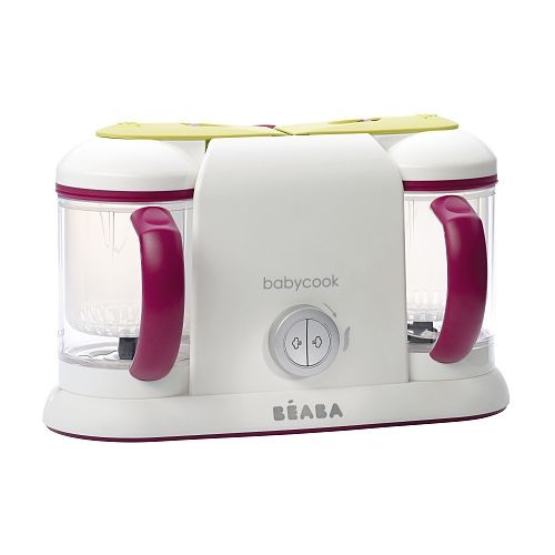 Robot B/éb/é 4 en 1 Mixeur-cuiseur B/ÉABA Babycook Duo Noir Livre de Recettes B/éb/é Mes Premiers Repas avec Babycook
