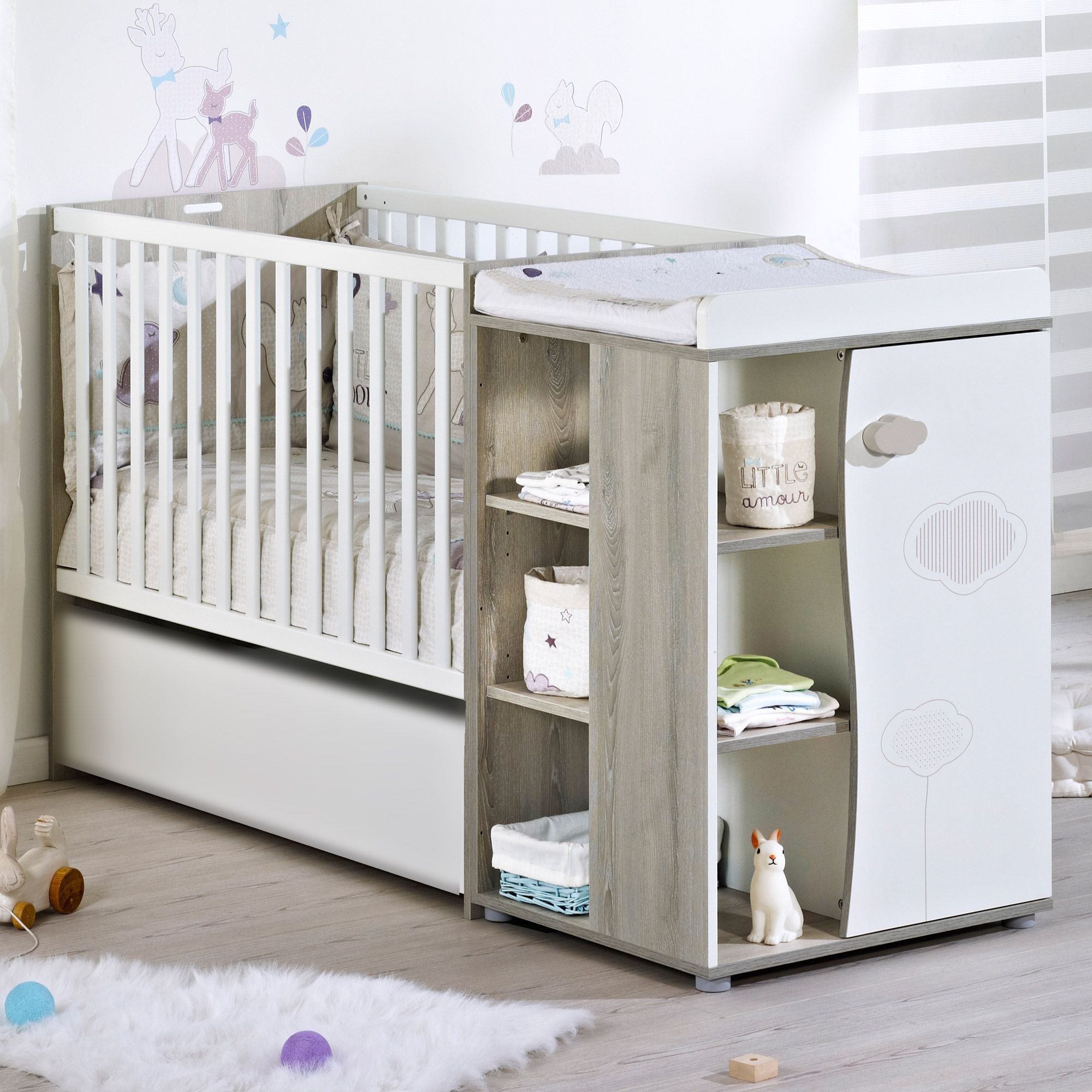 Lit Bebe Transformable Nael Sauthon Avis Et Comparateur De Prix