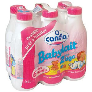Lait Demi écrémé Bébé 6 Mois