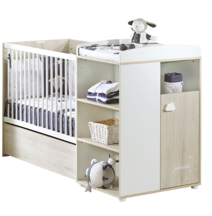 Lit bébé évolutif Smile 60 x 120 cm BABY PRICE : Avis et ...