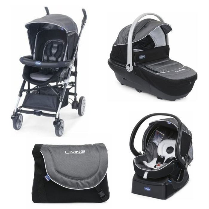 Poussette trio living de chicco online