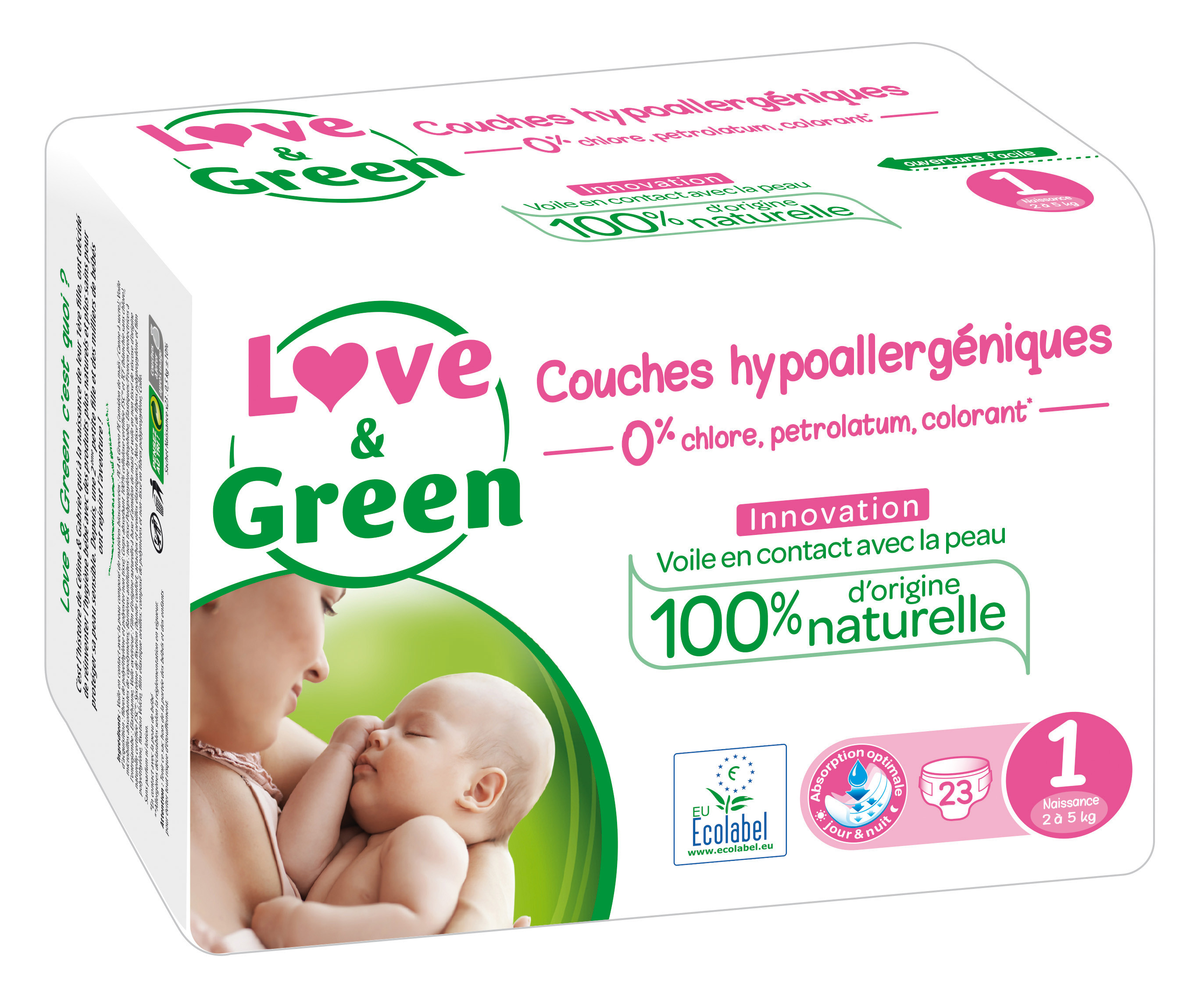 Couches Hypoallergeniques Taille 4
