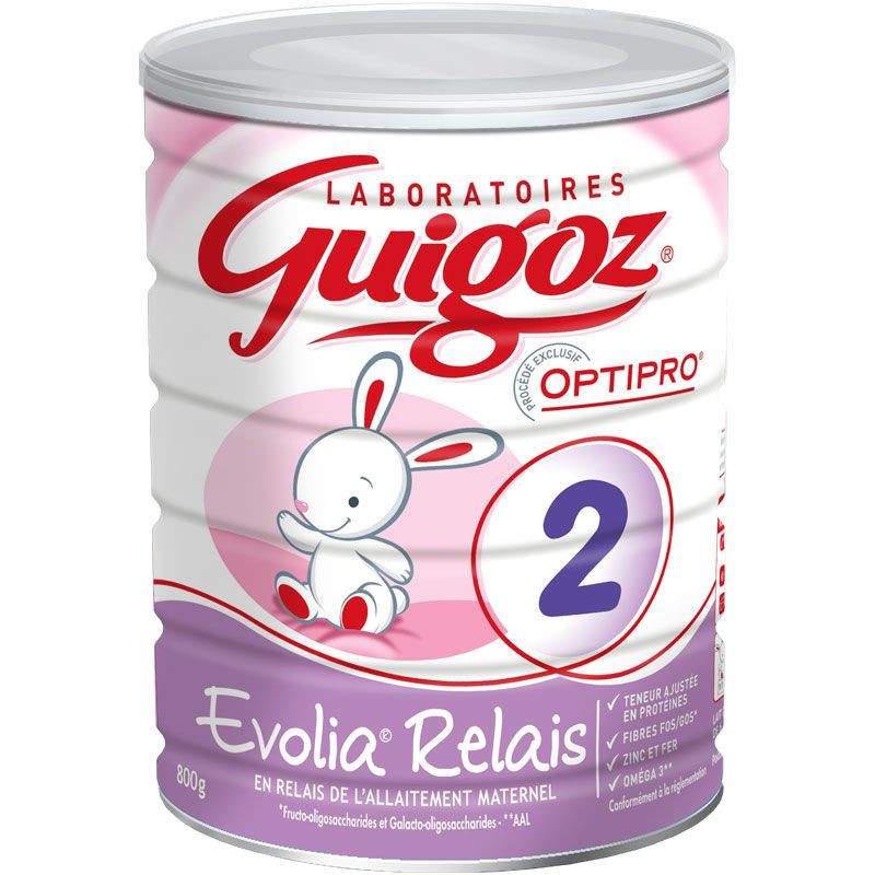 Lait Evolia Relais 2 Guigoz Comparateur Avis Prix