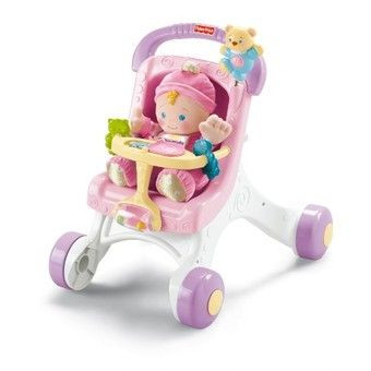 trotteur poussette fisher price