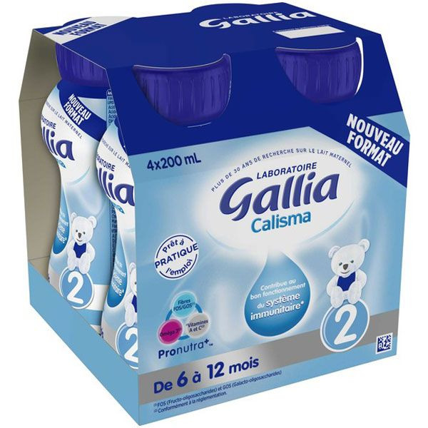 Lait Calisma 2 Liquide Pret A L Emploi Laboratoire Gallia Comparateur Avis Prix
