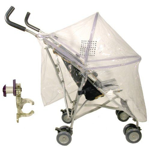 habillage pluie poussette canne universel