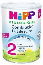 Lait 2 Combiotic De Suite 1 Boite X 800g 6 12 Mois Hipp Avis Page 2