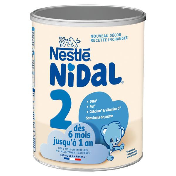 Lait 2eme Age Nidal 800g Nestle Comparateur Avis Prix