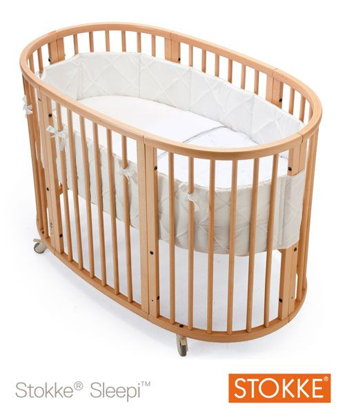 lit bebe ovale stokke