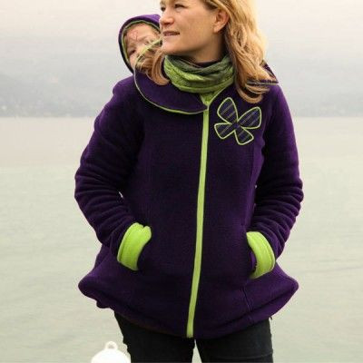 manteau echarpe portage