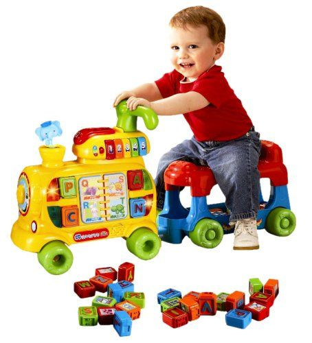 trotteur vtech train
