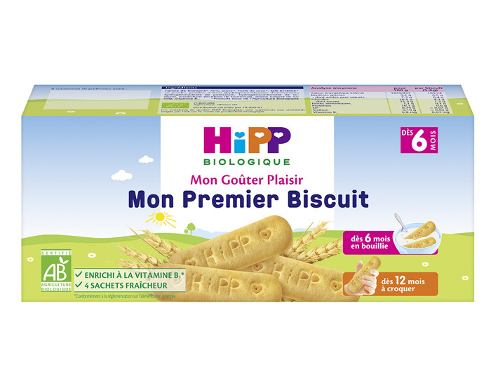 Mon Premier Biscuit Boite 180g 6 Mois Hipp Avis Page 3