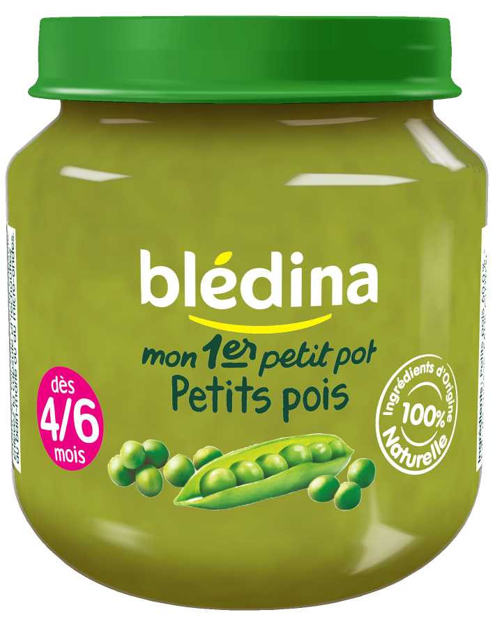 Mon 1er Petit Pot Petits Pois 2x130g Bledina Comparateur Avis Prix