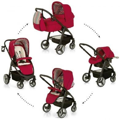 hauck poussette combinée