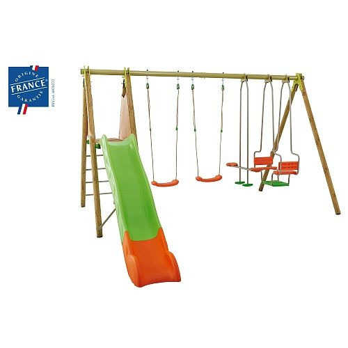 Portique 3 balancoires