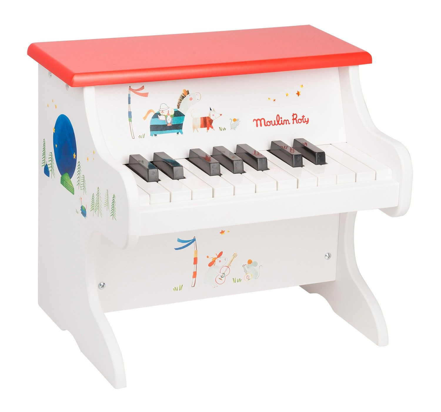 poussette en bois moulin roty