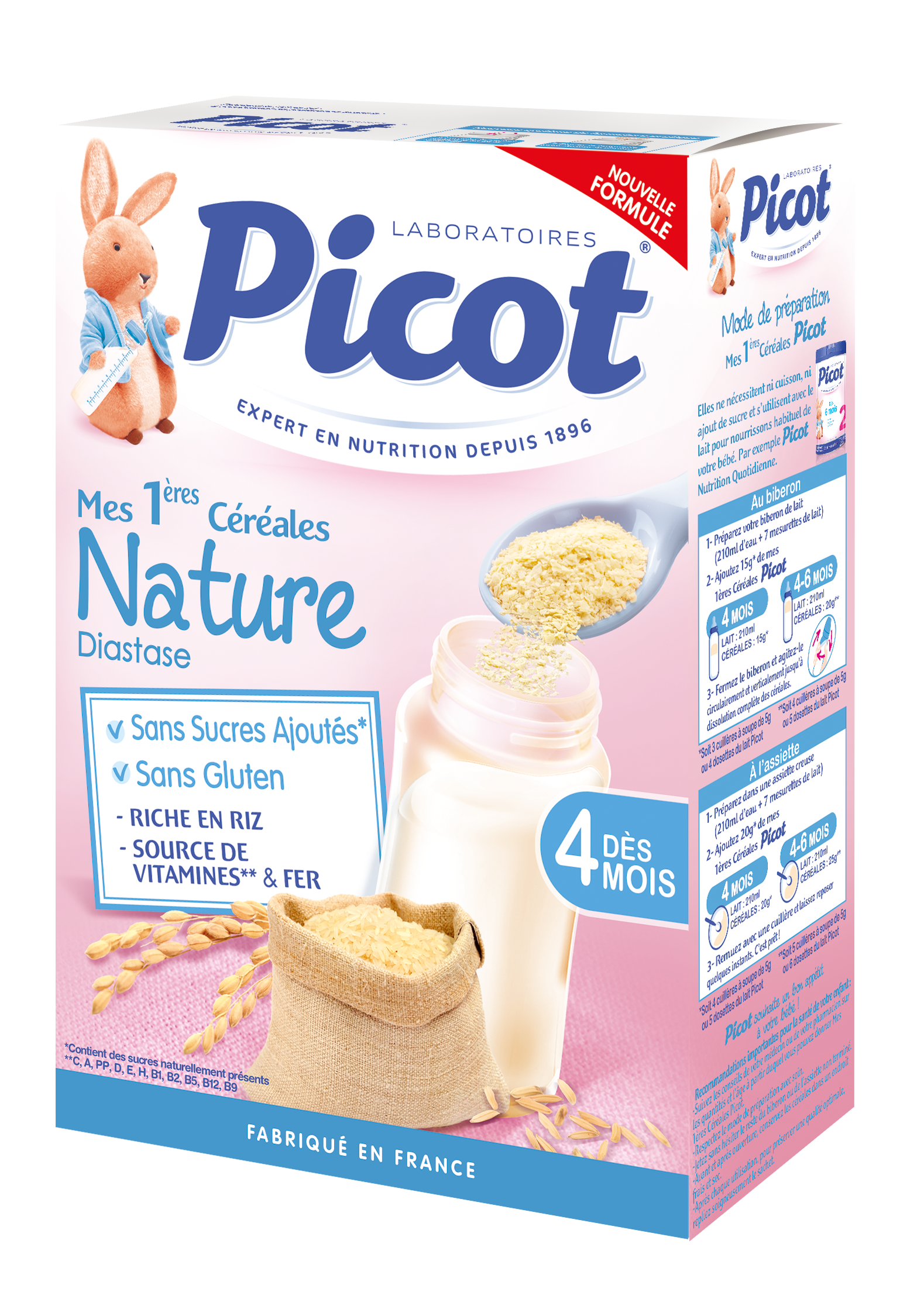 Mes 1eres Cereales Nature Diastase Picot Comparateur Avis Prix