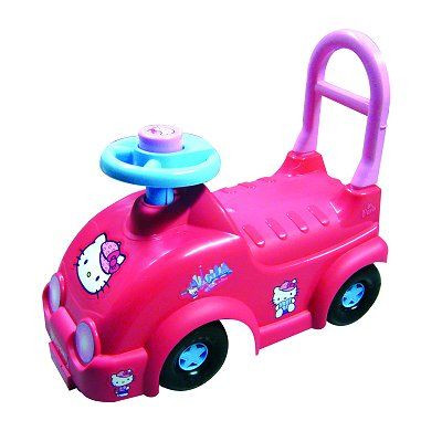 Hello kitty porteur auto balade hot sale