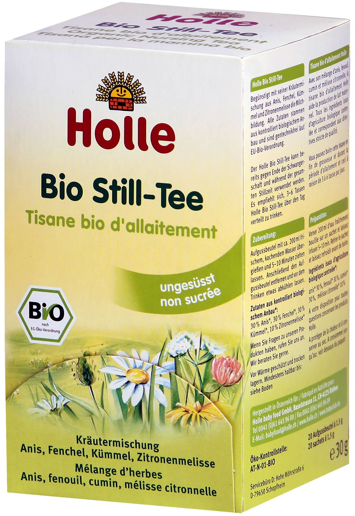 Tisane d'allaitement bio HOLLE : Avis Tisane d'allaitement bio HOLLE : Avis