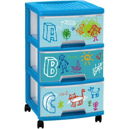 Tour De Rangement 3 Tiroirs Sketchline Curver Avis Et