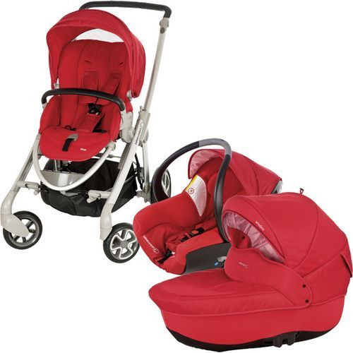 poussette bebe confort rouge