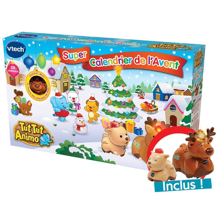 Calendrier De L Avent Tut Tut Animo Vtech Comparateur Avis Prix