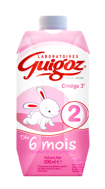 Lait En Brique 2eme Age 6x500 Ml Guigoz Comparateur Avis Prix