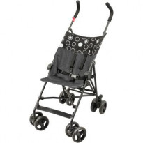 poussette canne double looping black emotion