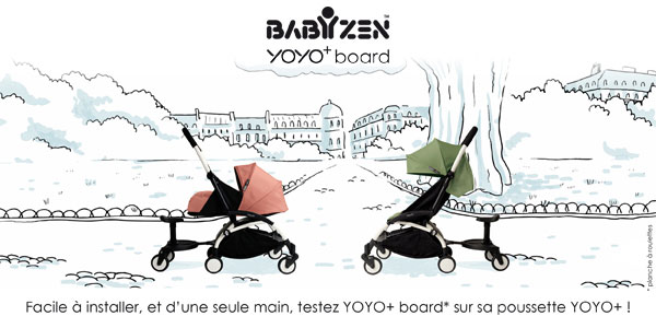baby test babyzen yoyo+ board poussettes yoyo+