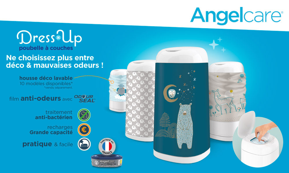Baby Test Poubelle A Couches Dress Up Angelcare Consobaby