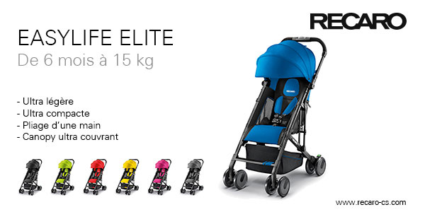 baby test recaro poussette easylife elite