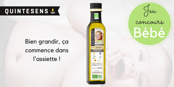 jeu concours huile bébé quintesens