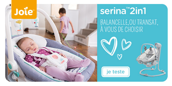 baby test balancelle transat serina joie