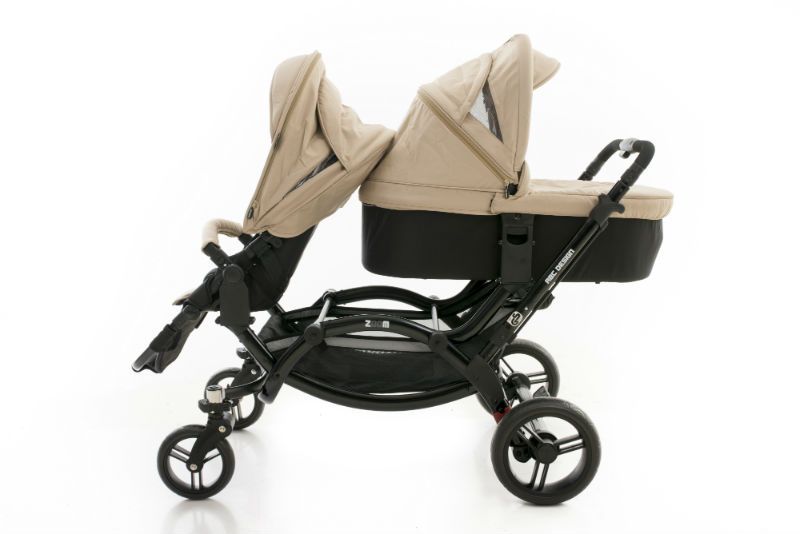 poussette double zoom nacelle assise